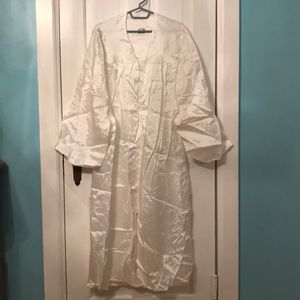 Graduation & Church gown, white